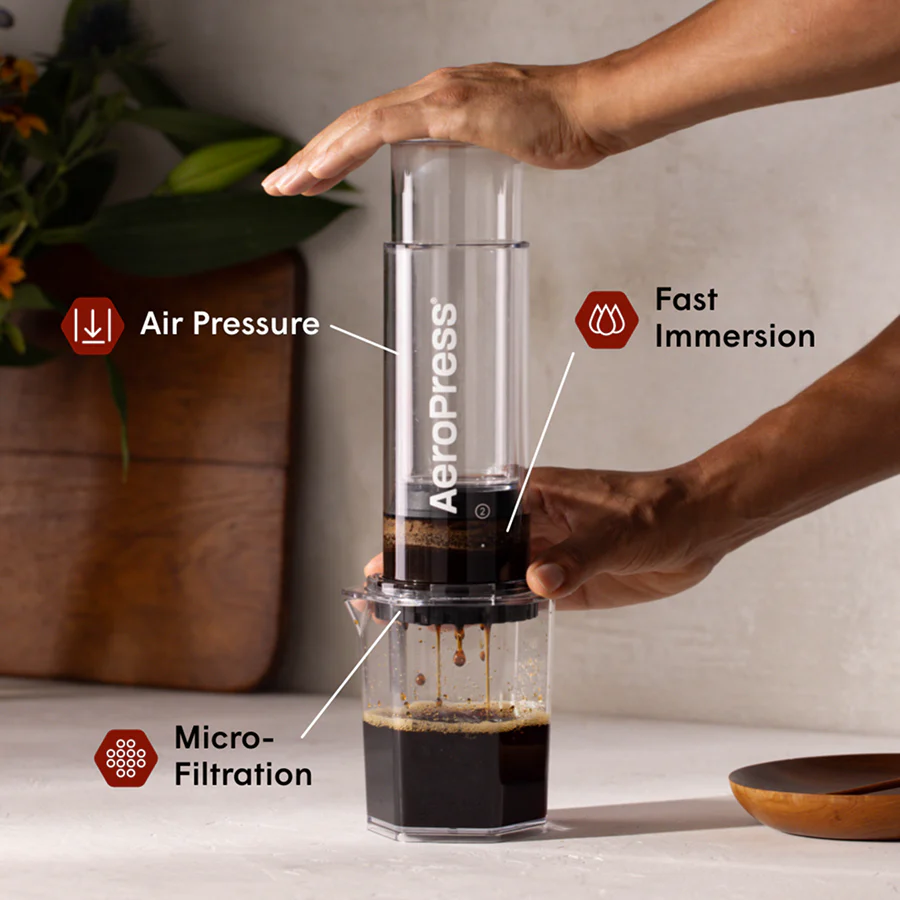AeroPress XL Coffee Maker - Clear - Image 4